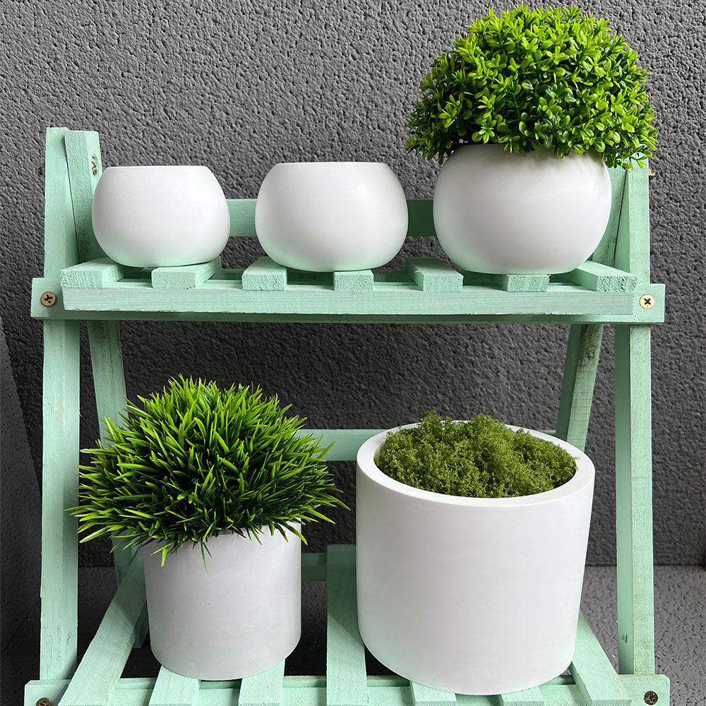 Kugelförmiger Blumentopf Beton – Potsticker Mold Bewertung und Preis