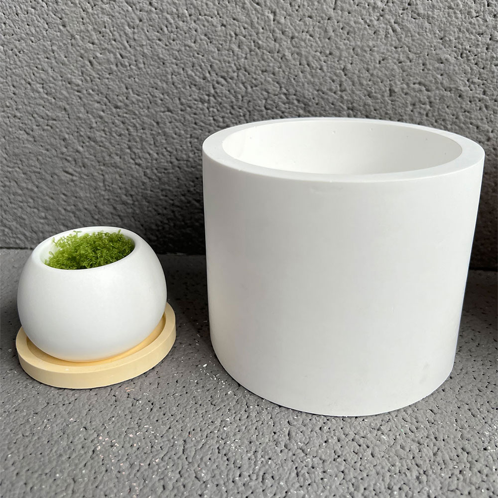 Kugelförmiger Blumentopf Beton – Potsticker Mold Bewertung und Preis